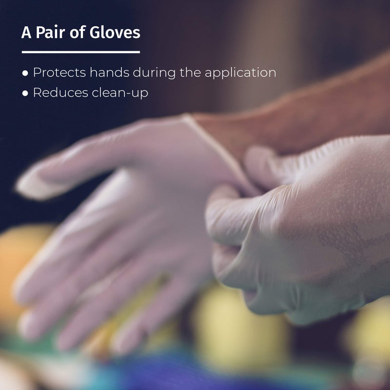 SamaN Staining Kit â€“ Includes Sponge, 2 Cloths and Gloves to Effectively Stain Wood - Image 4